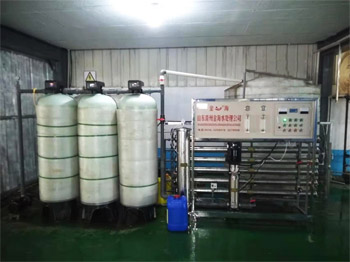 3噸凈水設備安裝完成現(xiàn)場圖片